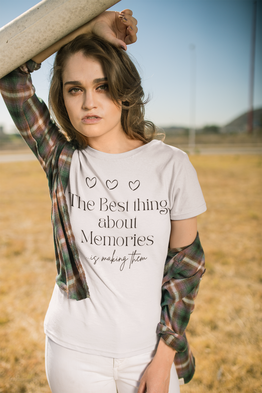 The Best thing about Memories...is making them Unisex Heavy Cotton Tee Fireball's BBQ