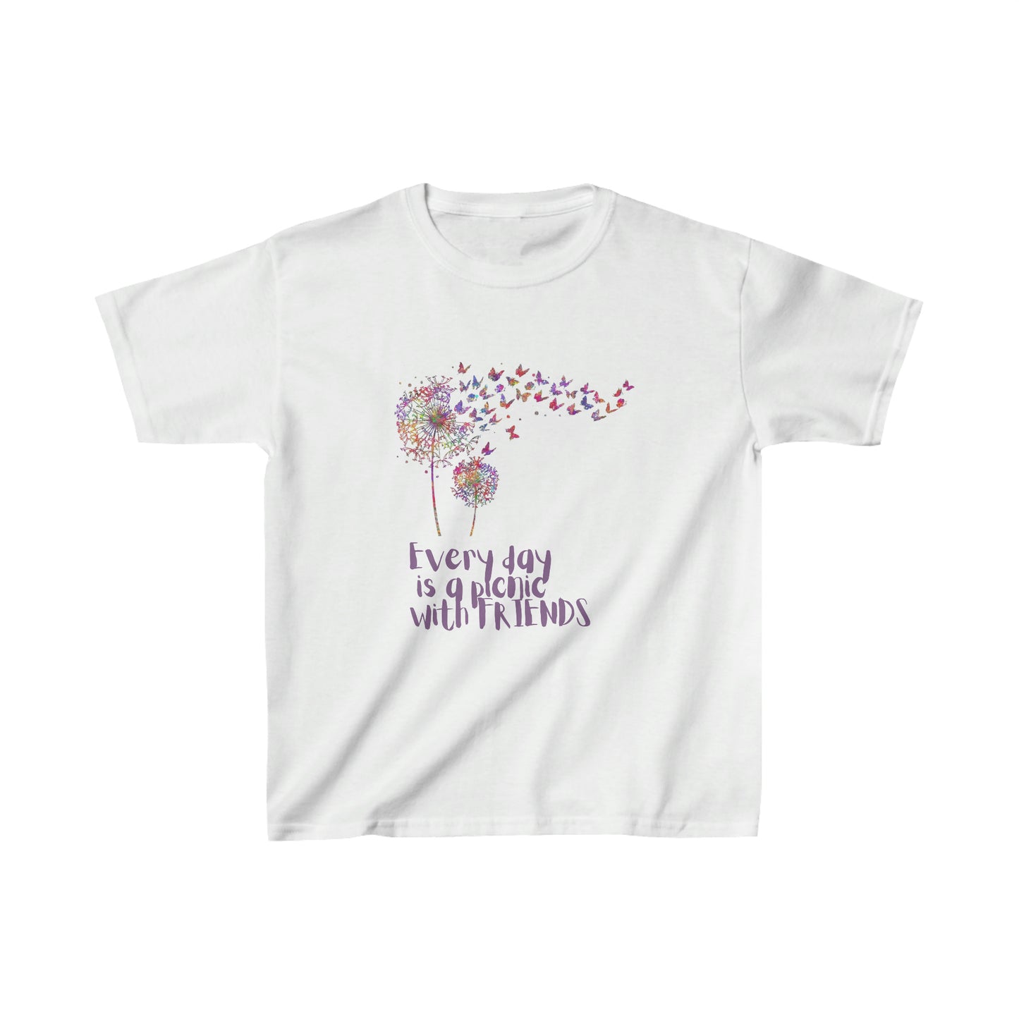Every Day is a Picnic with Friends Kids Heavy Cotton™ Tee